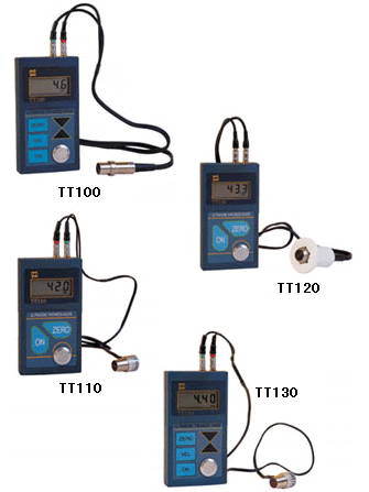 TT100110120130系列手持式超聲波測厚儀